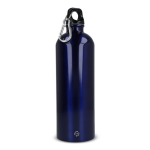 Bouteille en acier inoxydable recyclé de couleurs métalliques 750ml couleur blanc