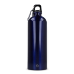 Bouteille en acier inoxydable recyclé de couleurs métalliques 750ml couleur blanc deuxième vue