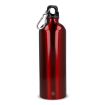Bouteille en acier inoxydable recyclé de couleurs métalliques 750ml couleur blanc