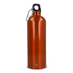Bouteille en acier inoxydable recyclé de couleurs métalliques 750ml couleur blanc