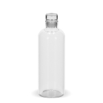 Bouteille en verre borosilicaté avec bouchon flexible en verre 750ml couleur transparent