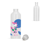 Bouteille en verre borosilicaté avec bouchon flexible en verre 750ml
