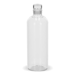 Grande bouteille en verre borosilicaté anti-fuites 1 L Glass Fridge couleur transparent
