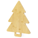 Planche à découper de Noël en forme d'arbre avec une poignée découpée deuxième vue