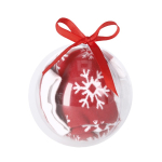 Paire de chaussettes de Noël taille L/XL dans une boule de Noël deuxième vue