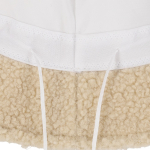 Bonnet en sherpa très doux avec cordon de serrage intérieur ajustable  troisième vue