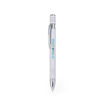 Stylo en aluminium à mécanisme à poussoir avec pointe vue principale