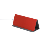 Tapis de souris pliable en PU avec chargeur sans fil intégré de 10W  troisième vue