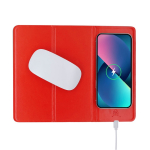 Tapis de souris pliable en PU avec chargeur sans fil intégré de 10W huitième vue