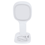 Miroir multifonction chargeur sans fil, support téléphone et lumière