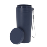 Gobelet isotherme à emporter, bouchon à vis, poignée en tissu, 320 ml  troisième vue