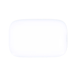 Écouteurs étui blanc avec une fonction de powerbank supplémentaire couleur blanc première vue