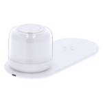Chargeur sans fil lampe lumière blanche multicolore, 15 watts quatrième vue