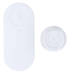 Chargeur sans fil lampe lumière blanche multicolore, 15 watts neuvième vue