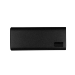 Batterie externe charge 3 appareils simultanément 10 000 mAh couleur noir première vue