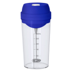 Gobelet avec mesures et mélangeur électrique, couvercle coloré, 300 ml couleur bleu première vue