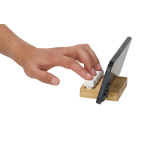 Support pour téléphone portable avec clavier mécanique anti-stress quatrième vue
