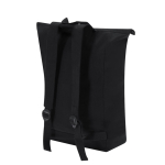 Sac à dos roll-top en toile 100% recyclée avec une fermeture à boucle