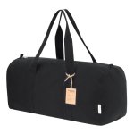 Sac de voyage toile 100% recyclée avec solides poignées de transport deuxième vue