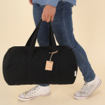 Sac de voyage toile 100% recyclée avec solides poignées de transport