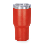 Gobelet isotherme en acier inoxydable couvercle doseur de 530 ml couleur rouge première vue