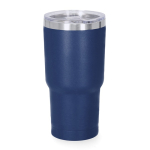 Gobelet isotherme en acier inoxydable couvercle doseur de 530 ml couleur bleu marine première vue