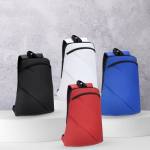 Sac à dos en PU ordinateur de 15” et 2 poches frontales invisibles vue d'ambiance