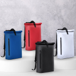 Sac à dos roll-top en polyuréthane doux au toucher ordinateur 15”