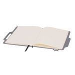 Carnet à couverture rigide avec un support téléphone portable A5 huitième vue