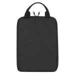 Housse RPET tablette de 10 pouces avec anses adapté pour le transport couleur noir première vue