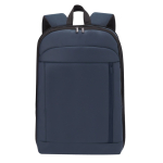 Sac à dos extensible pour ordinateur portable de 15” en polyester couleur bleu marine première vue
