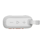 Enceinte Bluetooth ultraportable avec son clair et puissant JBL GO4 couleur blanc