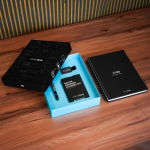 Cahier réutilisable A5 avec numérisation InfiniteBook encre noire couleur noir deuxième vue