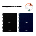 Cahier réutilisable A5 avec numérisation InfiniteBook encre noire diverses couleurs