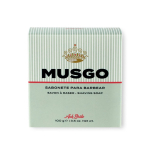 Savon à raser d'origine végétale avec extraits de coco 100 g couleur vert