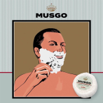 Savon à raser d'origine végétale avec extraits de coco 100 g vue d'ambiance