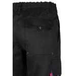 Pantalon de travail en sergé en polyester et coton 200 g/m² Velilla couleur bleu ciel sixième vue