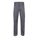 Pantalon de travail unisexe avec poches 290 g/m² Velilla couleur gris deuxième vue