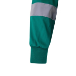 Veste de travail extra large en polyester et coton 210 g/m² Velilla couleur vert sixième vue