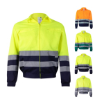 Veste de travail extra large en polyester et coton 210 g/m² Velilla diverses couleurs