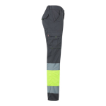 Pantalon de travail extensible extra large avec poches 240 g/m² Velilla couleur gris quatrième vue