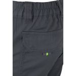 Pantalon de travail extensible extra large avec poches 240 g/m² Velilla couleur gris Septième vue