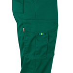 Pantalon de travail extensible extra large avec poches 240 g/m² Velilla couleur vert cinquième vue