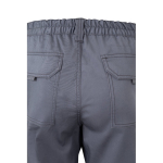 Pantalon de travail unisexe avec éléments réfléchissants 240 g/m² Velilla couleur gris Septième vue