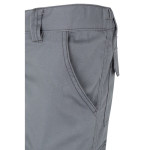 Pantalon de travail unisexe avec éléments réfléchissants 240 g/m² Velilla couleur gris Huitième vue