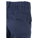 Pantalon de travail unisexe avec éléments réfléchissants 240 g/m² Velilla couleur bleu marine sixième vue