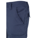 Pantalon de travail unisexe avec éléments réfléchissants 240 g/m² Velilla couleur bleu marine Huitième vue