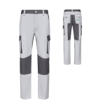 Pantalon de travail en sergé en coton et polyester 240 g/m² Velilla avec zone d'impression