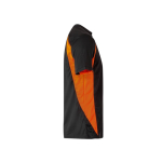 T-shirt unisexe de travail en polyester teinte bicolore 160 g/m² Velilla couleur orange troisième vue