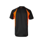 T-shirt unisexe de travail en polyester teinte bicolore 160 g/m² Velilla couleur orange